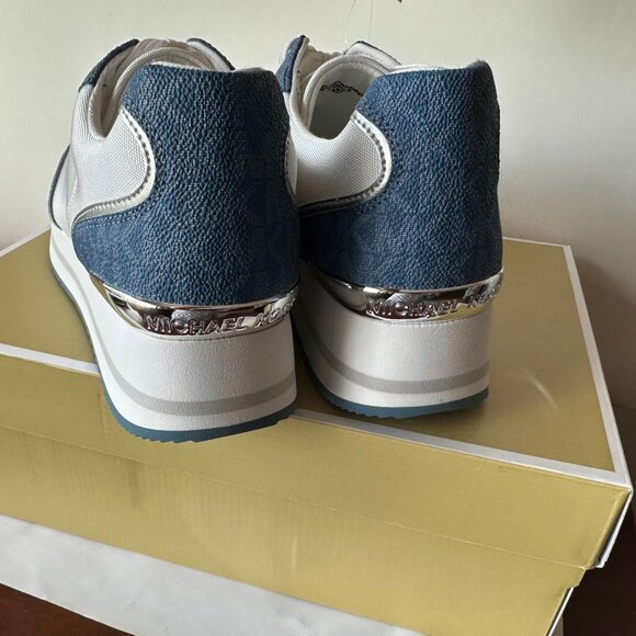 NIB Michael Kors trinity trainer sneakers Size 8.5 - Picture 4 of 4